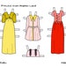 Printable Paper Dolls, PNG &amp; PDF Files for Download, Kids Craft - Etsy