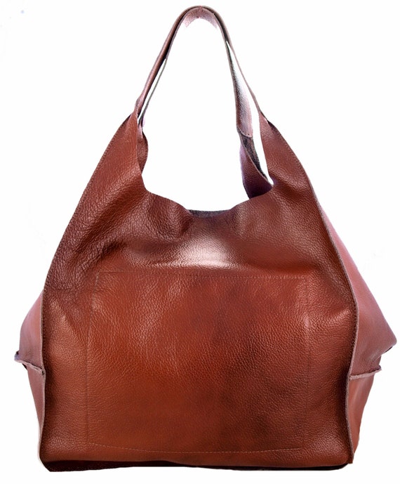 Cognac tote purse hotsell