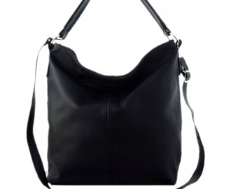 ★TOUT Y EST★ Dolcetto Hobo Shoulder Bag Black P3AB5E10 Repeat Hobo Bag Black | VERSACE US