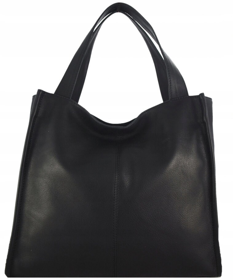 Black Leather Tote Bag Large Shoulder Bag Leather Purse - Etsy