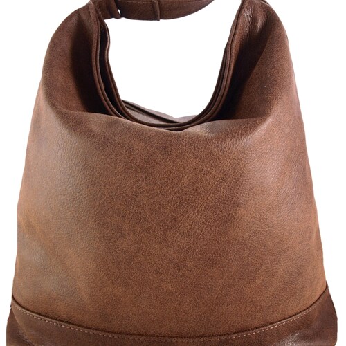 Brown LEATHER TOTE bag, Slouchy hobo leather bag, Weekender Oversized bag, Soft shops Leather Bag, Every Day Bag, Women leather bag
