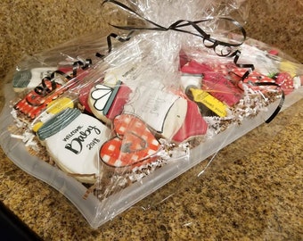 Baby Shower Cookies Etsy Baby Shower Cookies Etsy