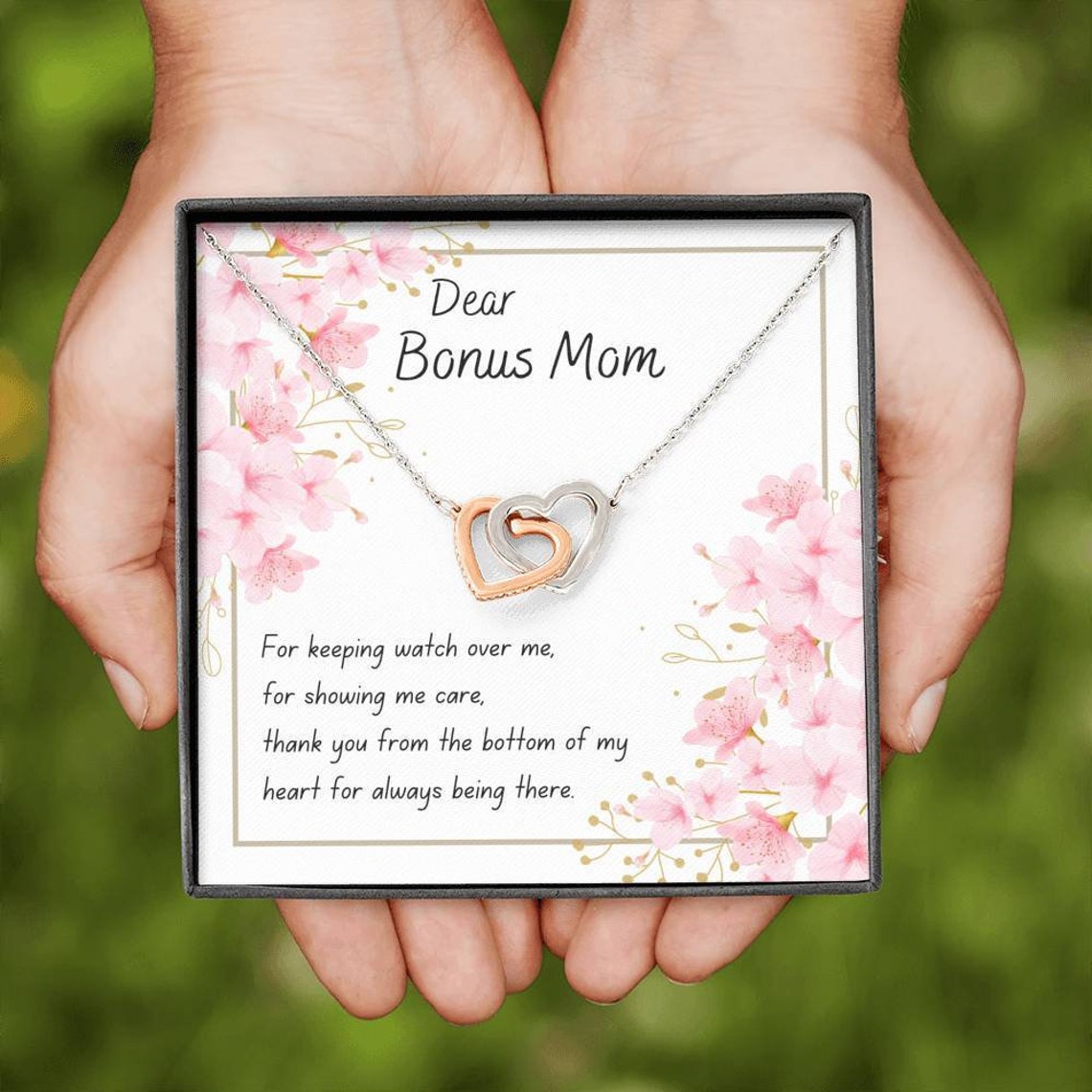 bonus-mom-necklace-bonus-mom-gift-birthday-gift-for-bonus-etsy