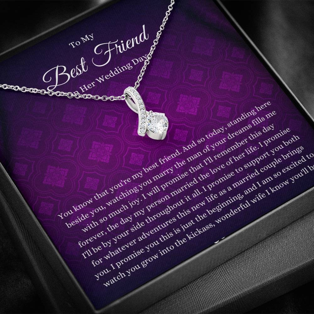 Best Friend Gift on Her Wedding Day Best Friend to Bride Etsy