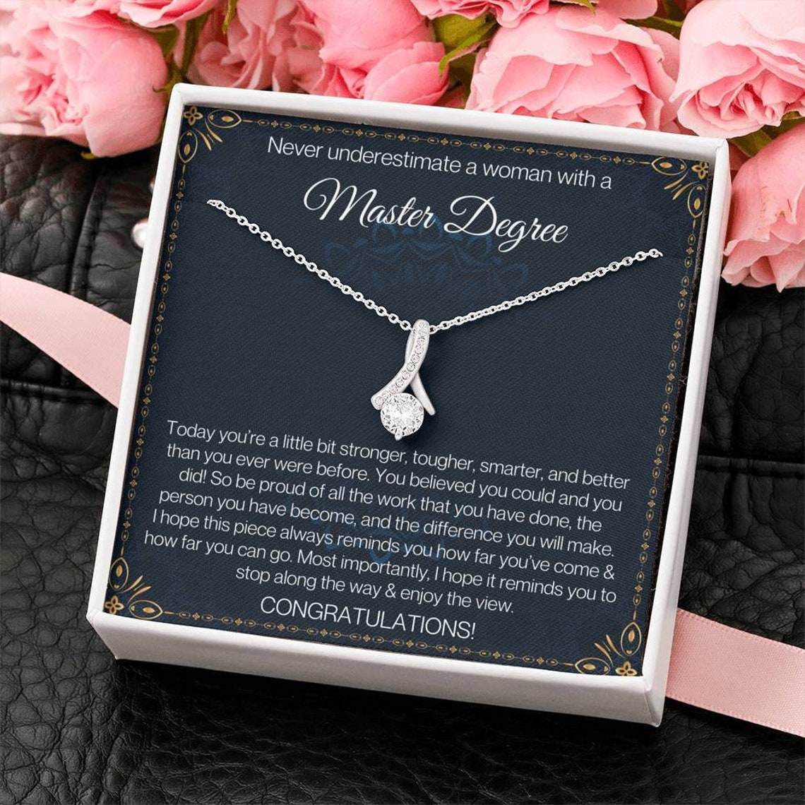 Masters Degree Graduation Gift For Her Gift For Graduation Etsy