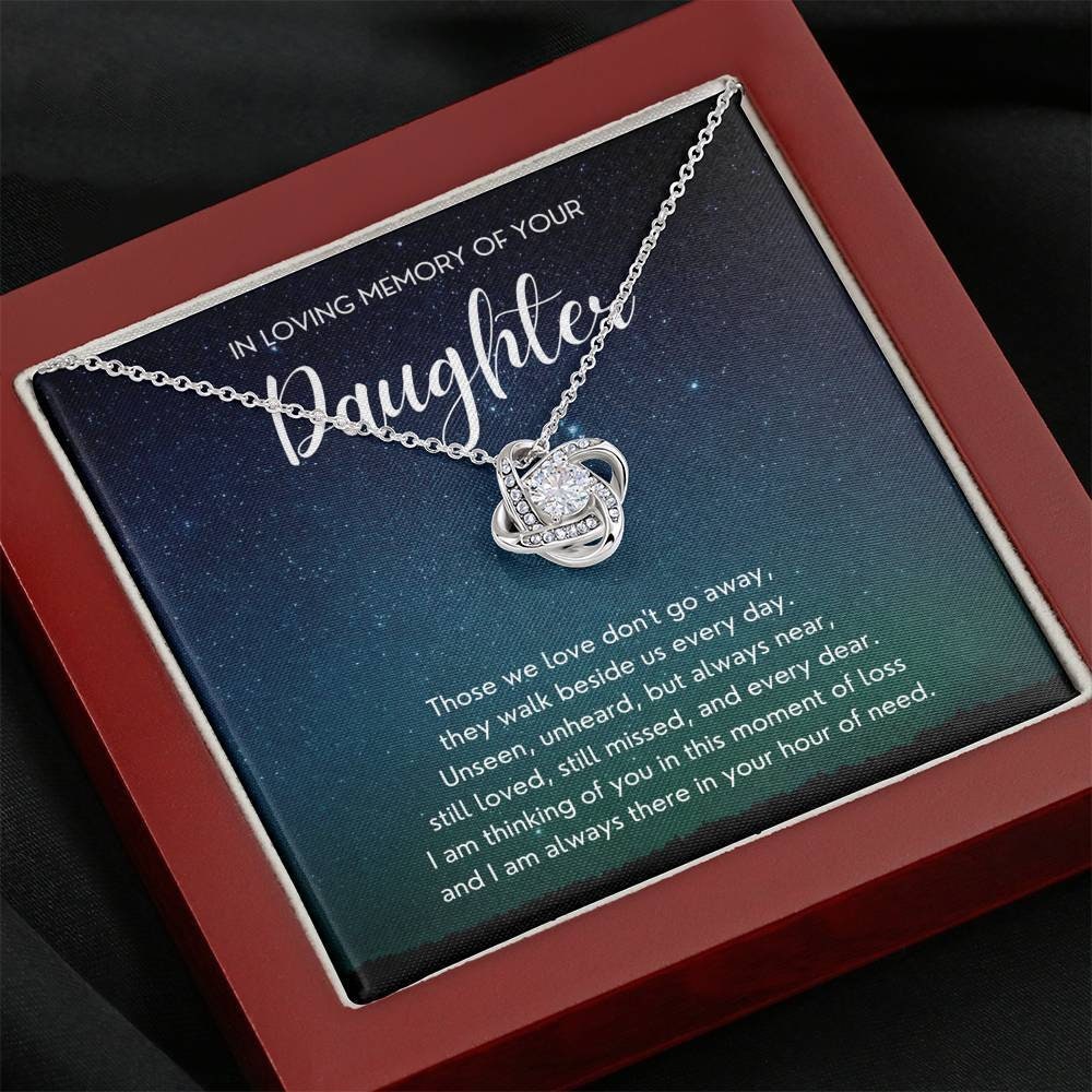 Loss of Daughter Gift Daughter Remembrance Necklace Sympathy Etsy