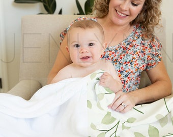 Baby + Mama Custom Minky Blanket Mockup #25, Nursery Blanket Mockup, Minky Blanket mockup, baby blanket mockup, 6 month blanket mockup