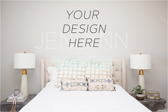 Bedroom Wall Mockup Jenlynn Stock Shop Stock Photo Wall Bedroom Wall Mockup Jenlynn Stock Shop Stock Photo Wall