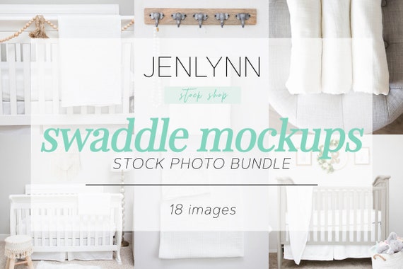 Interior Styled Stock Photo Bundle Baby Blanket Swaddle