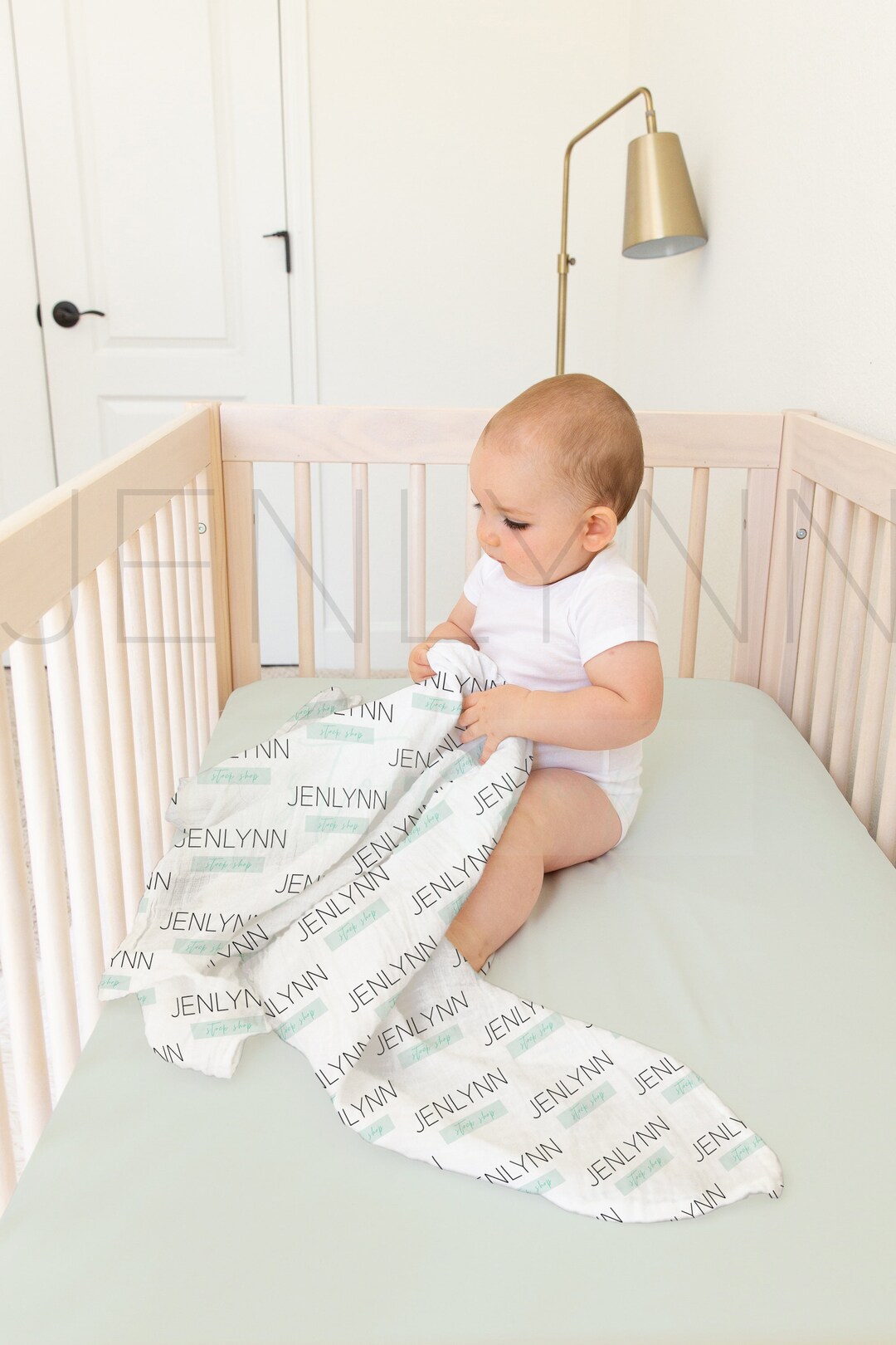 Swaddle Blanket Mockup Digital Blanket Baby Blanket Mockup Etsy