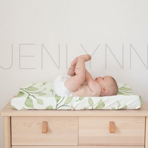 Changing Pad Cover Mockup, changing table cover, diaper changing mockup, nursery mockup, interior stock, styled stock, digital mockup