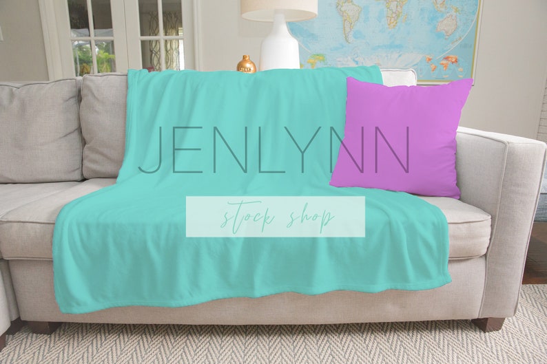 Download Minky Blanket Mockup Pillow Mockup digital mockup baby | Etsy