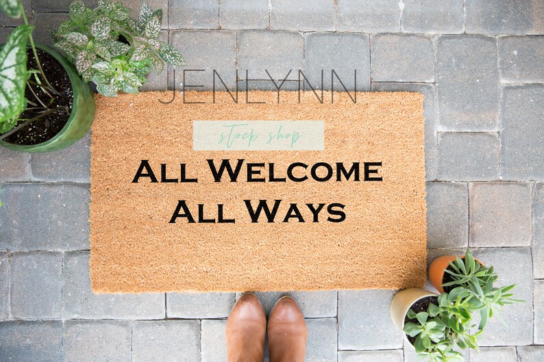 Doormat Mockup doormat blank mockup Flatlay mockup Coir | Etsy