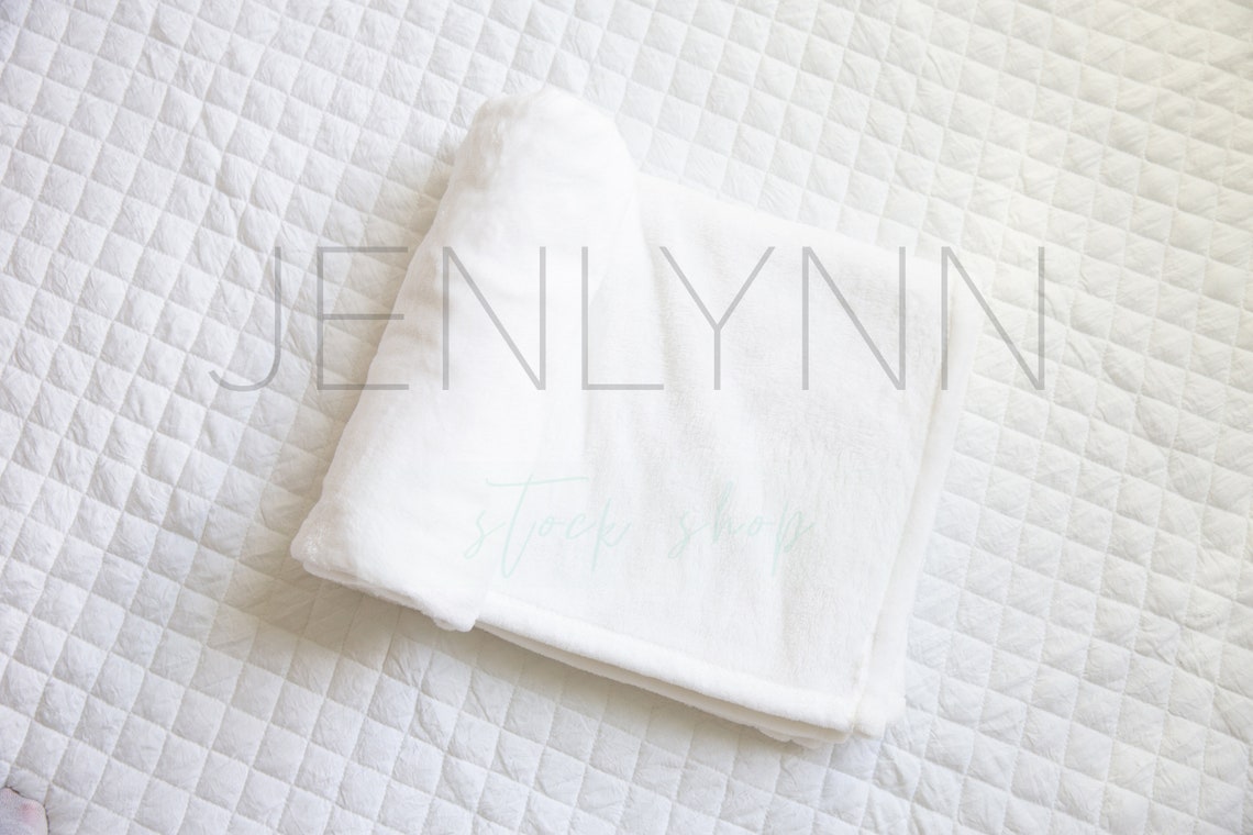 Download Baby Blanket Mockup 50x60 Rolled Minky Blanket Mockup Custom | Etsy