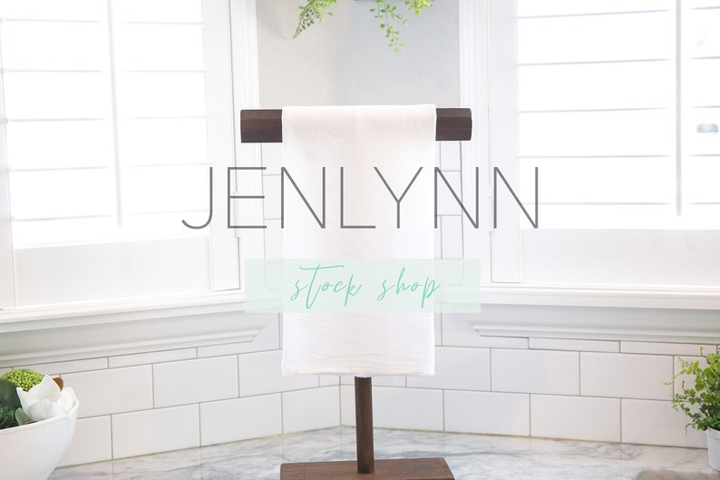 Download One White Kitchen Towel Mockup 3 Flour Sack Towel Mockup | Etsy