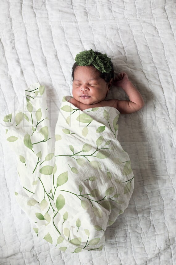 Download Baby Blanket Mockup On Black Baby 1 Swaddle Mockup Baby Etsy