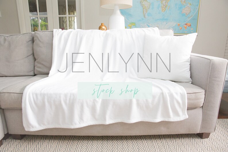 Download Minky Blanket Mockup Pillow Mockup digital mockup baby | Etsy