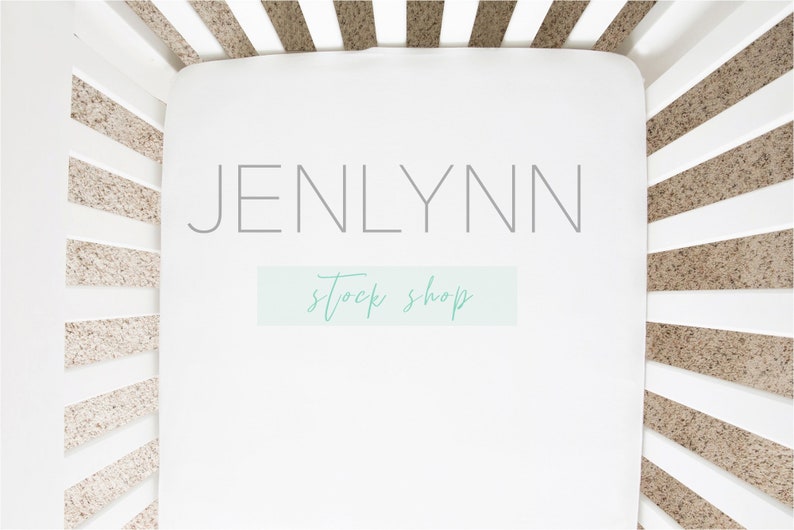 Download Crib Sheet Mockup PSD JenLynn Stock Shop crib bedding | Etsy