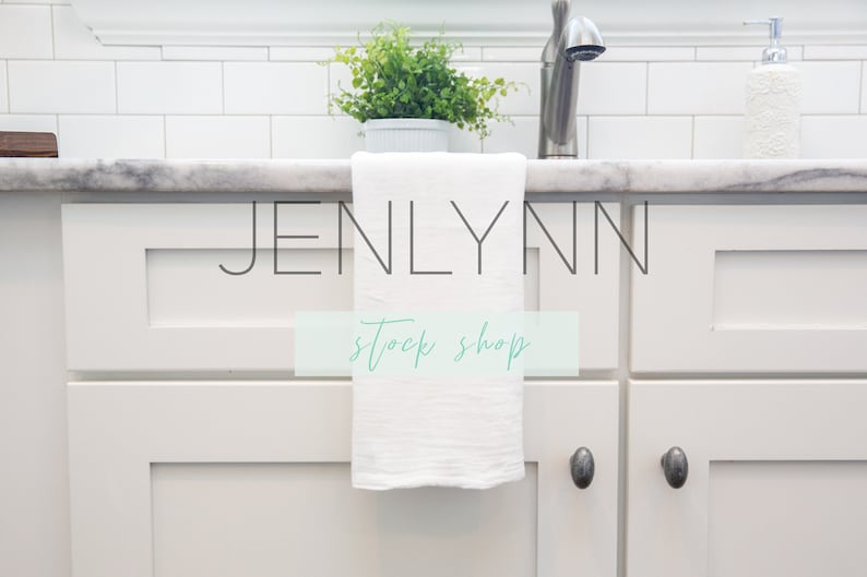 Download One White Kitchen Towel Mockup 5 Flour Sack Towel Mockup ...