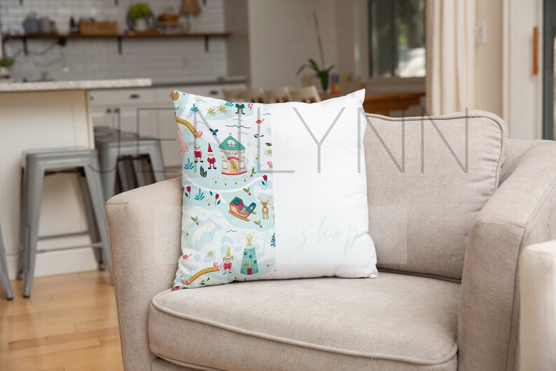 Download White Square Pillow Mockup custom pillow mockup living ...
