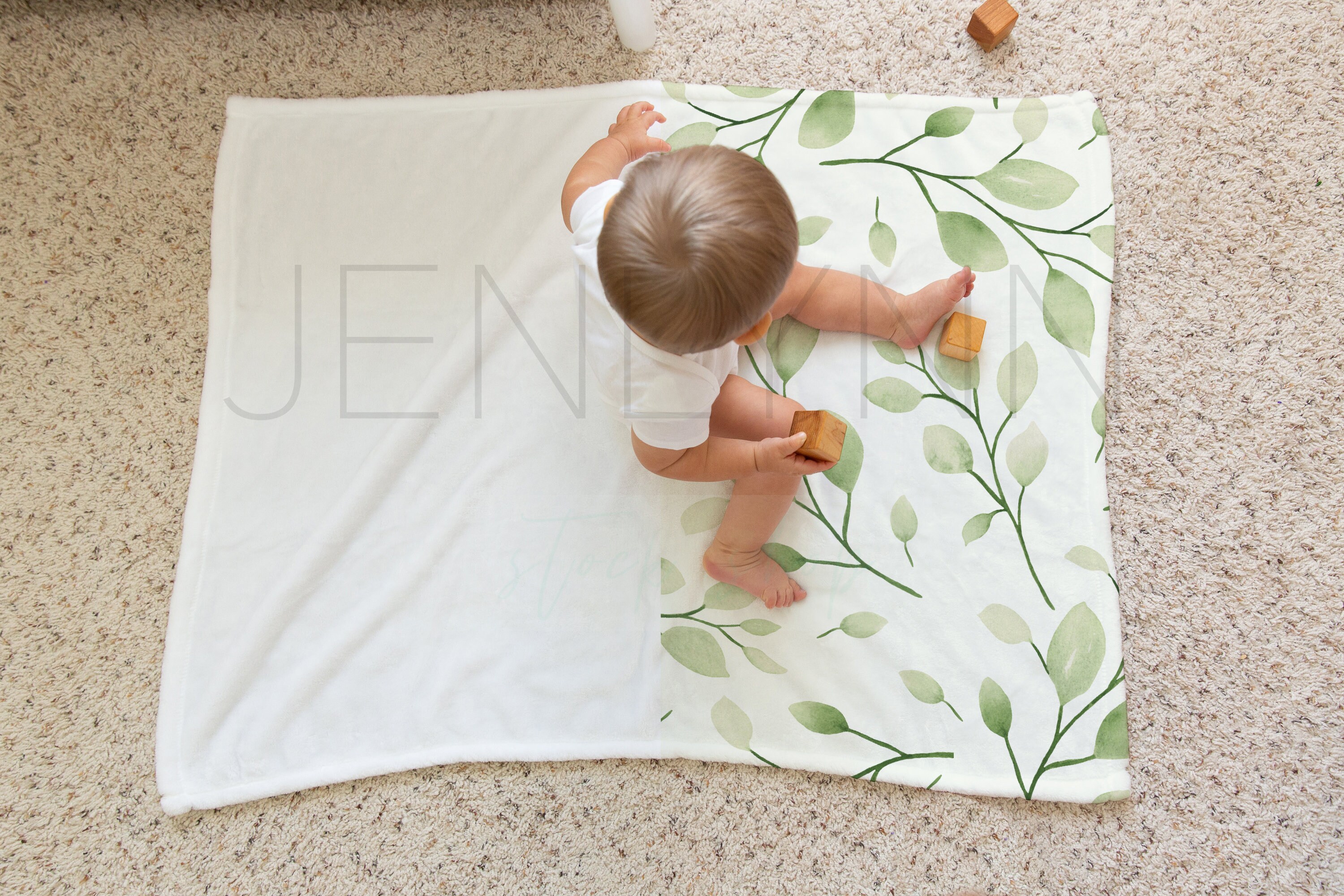 30x40 Baby Boy Minky Blanket Mockup BD19 Nursery Blanket Etsy