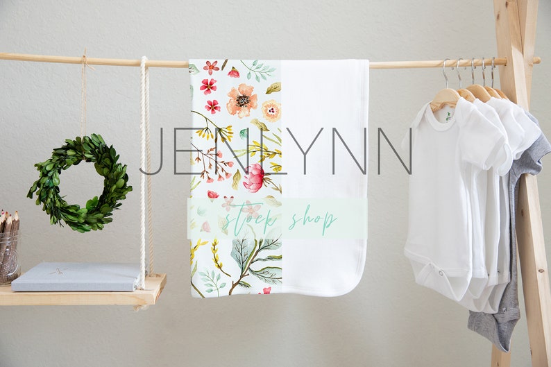 Download Hanging Baby Blanket Mockup 5 Newborn Blanket Mockup | Etsy