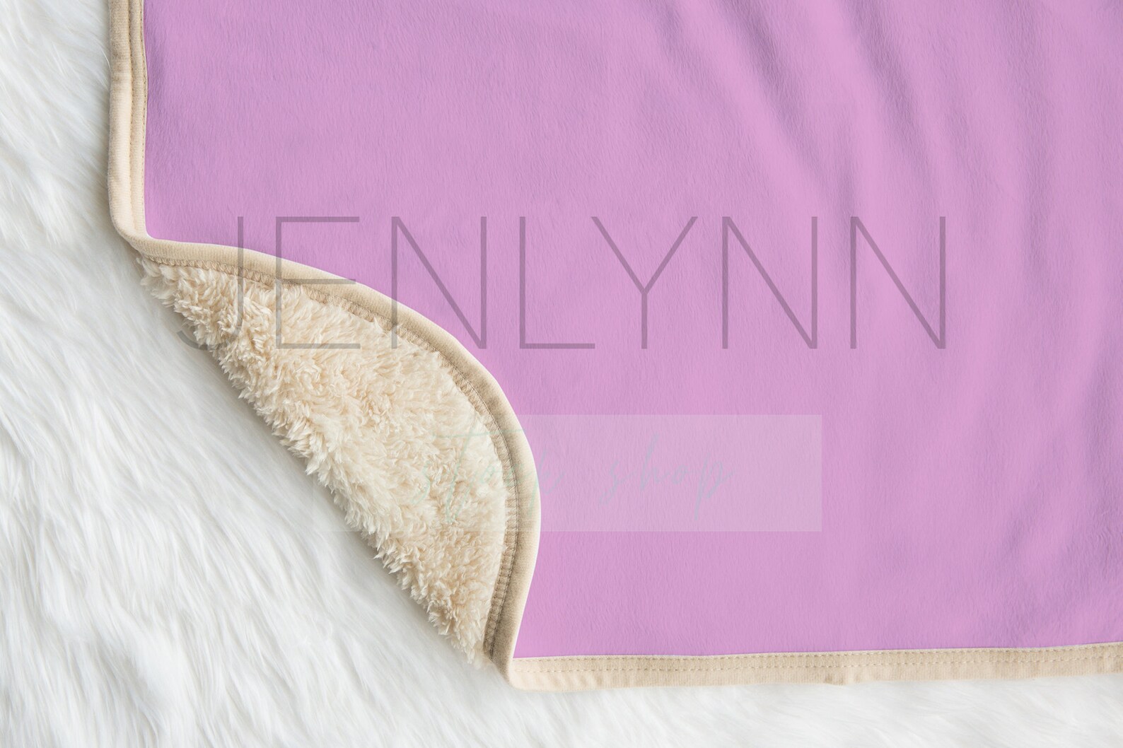 Download Tan Sherpa Minky Baby Blanket Mockup 1 Minky Blanket ...