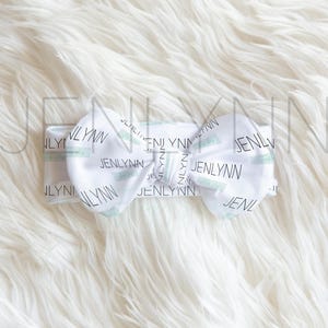 Baby Bow Mockup PSD: Newborn Headband Display (Digital Download)