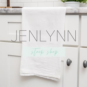 One White Kitchen Towel Mockup #12, Flour Sack Towel Mockup, Tea Towel Mockup, White Towel Mockup, White Kitchen Mockup, Hand towel mockup