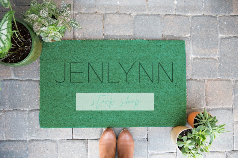 Download Doormat Mockup doormat blank mockup Flatlay mockup Coir | Etsy