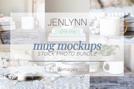 Mug Mockup Coffee Mug Mock Ups Styled Photo Mug Stock Etsy