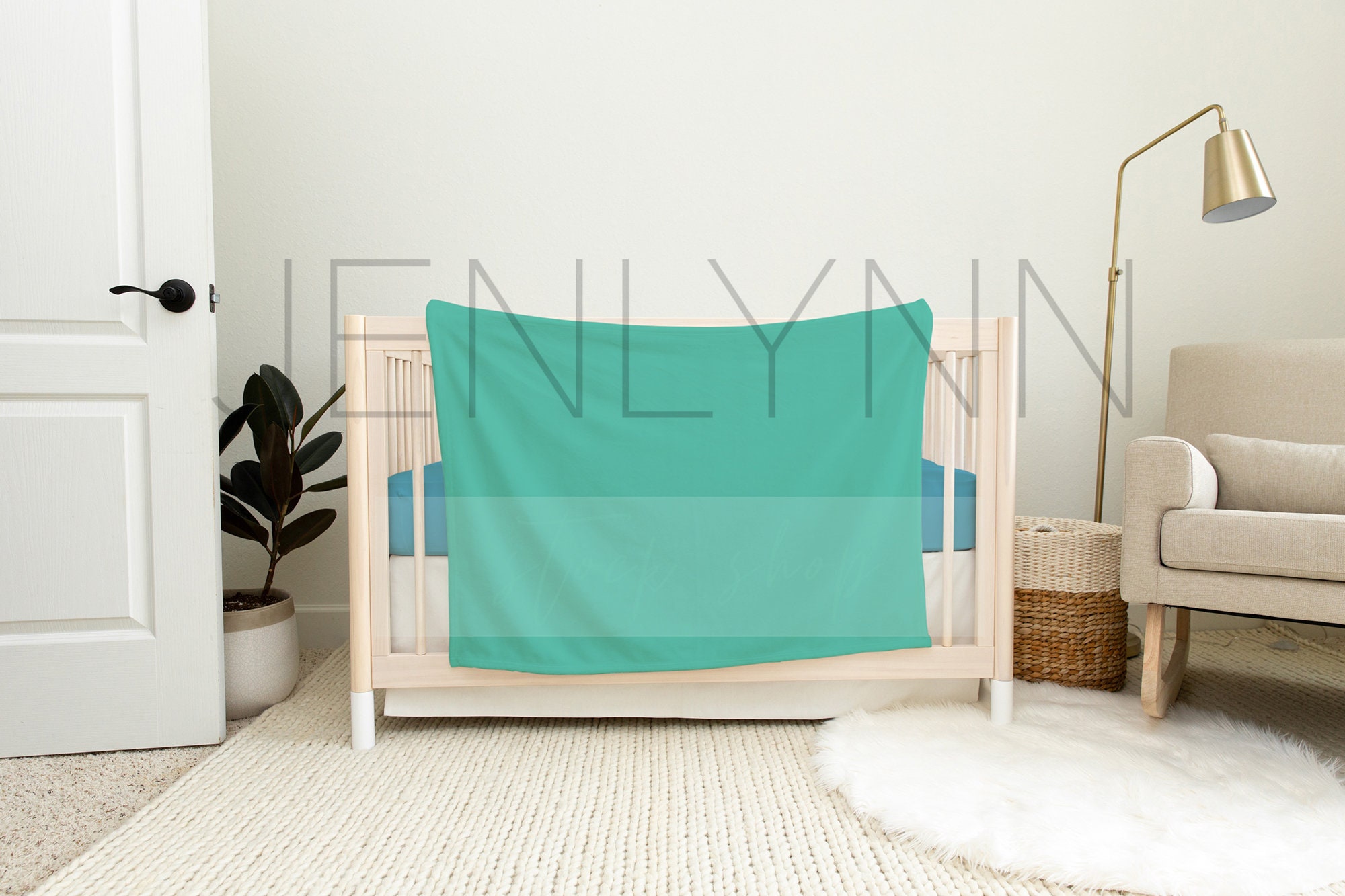 30x40 Minky Blanket and Crib Sheet Mockup NN16 Nursery - Etsy