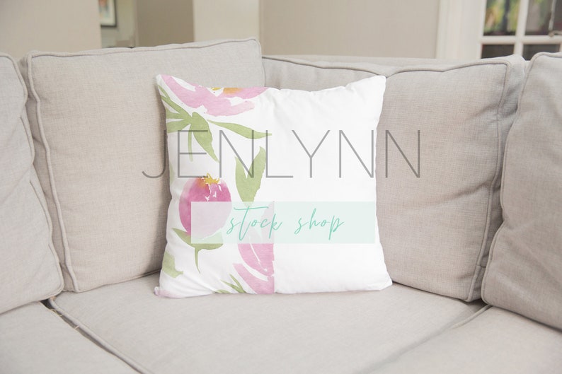 Download White Square Pillow Mockup custom pillow mockup living ...