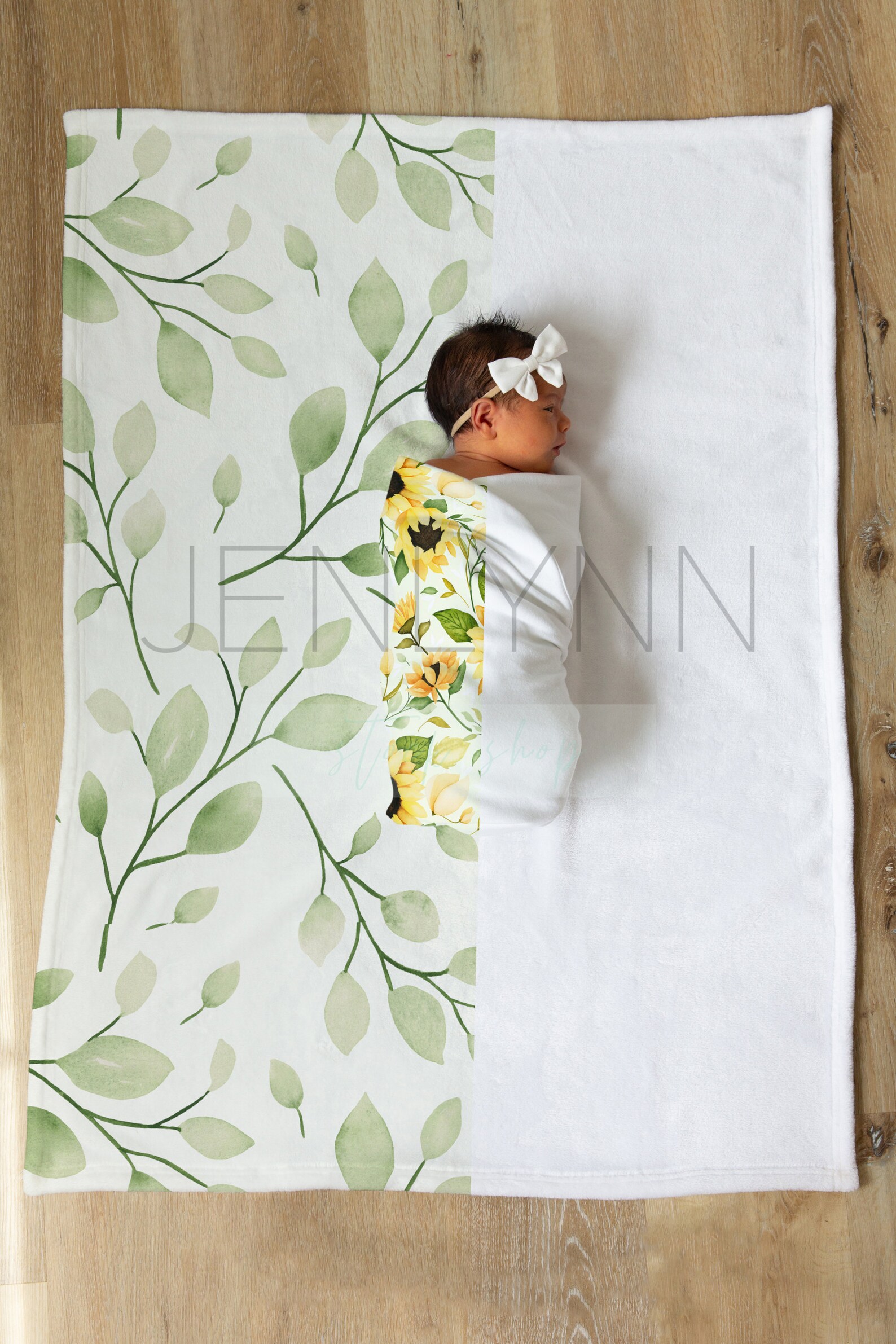 Vertical Milestone Baby Blanket Mockup Growth Tracker Blanket Etsy