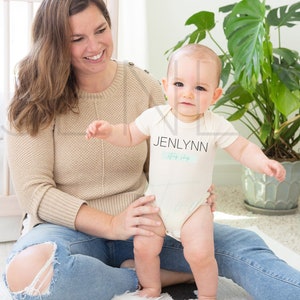 Rabbit Skins Baby Mockup, Flatlay 4400 Mockup Print on Demand, Natural Bodysuit Mockup, Fall Mockup, Boho Mockup, Gender Neutral