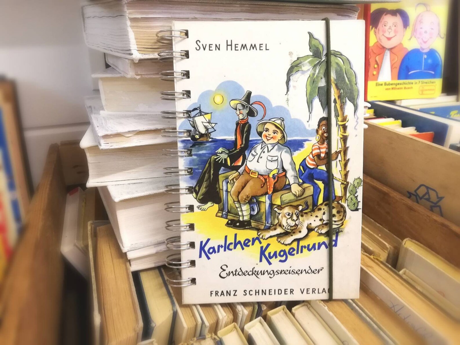 Reisetagebuch Tagebuch Notizbuch liniert Buch upcycling | Etsy