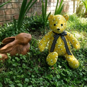 American Handcrafted Vintage Styled Children's Teddy Bear ~ Daisy 