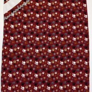 Almohadilla de cambio, almohadilla absorbente, almohadilla de cambio de pañal, regalo de ducha para el niño bebé, regalo del recién nacido para el niño, huellas de la pata, niño del alfombra del cambio de viaje