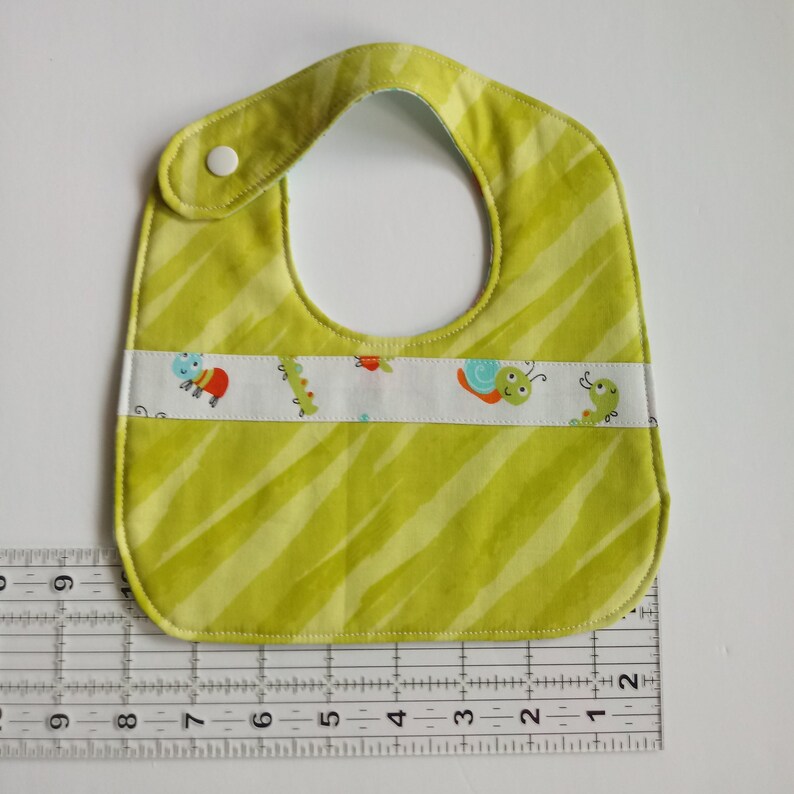 Baby girl gift reversible bibs side snap closure new mom Etsy