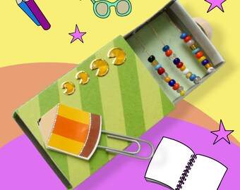 Matchbox "Abacus" "Slide Rule" money gift for the start of school