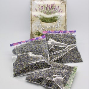 Lavender flowers air-dried / without stem 20g / from our own garden / for fragrance bags image 3