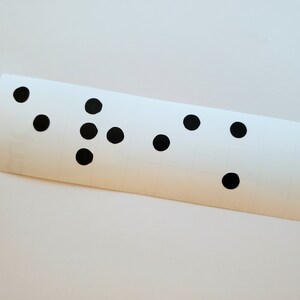 Nom braille Vinyle Decal