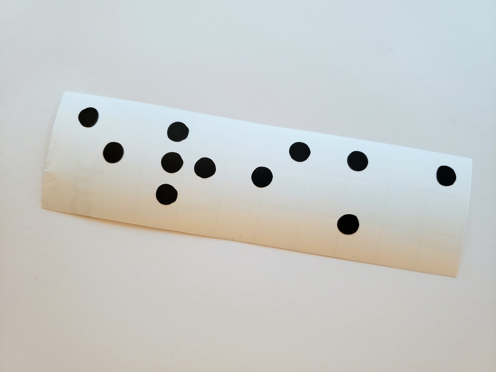 Braille Name Vinyl Decal Etsy