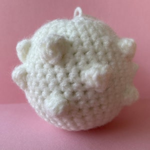 Braille Crochet Ornament- Joy
