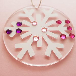 Braille Ornament- Joy