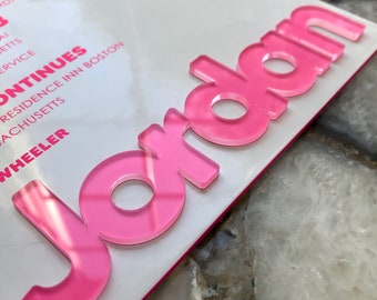 Custom Bat Mitzvah Invitation