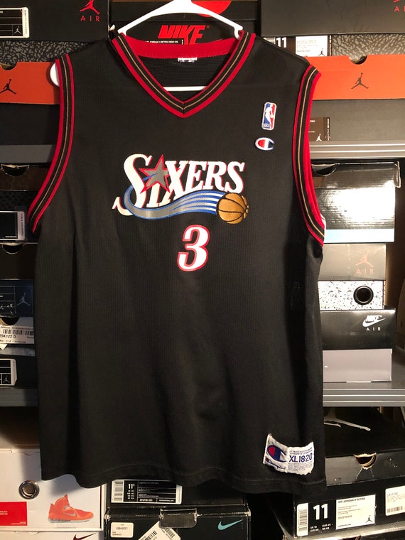 vintage allen iverson jersey