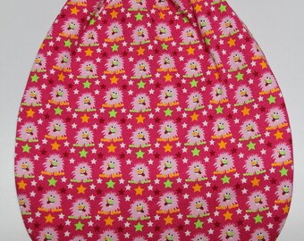 Pucksack/Strampelsack-Pink* kleine Monster* 0-6 Monate