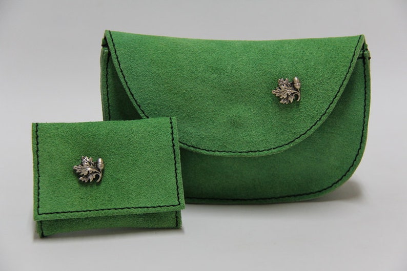 Wies'n-Set Dirndl bag/belt bag-leather oak image 1