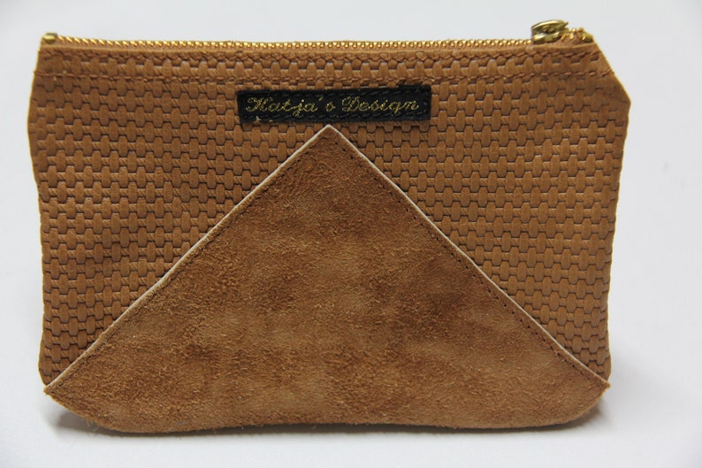 Purse Leather Natural Brown Moni1 image 3